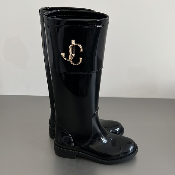 Jimmy Choo Edith Rain Boot - Picture 3 of 8